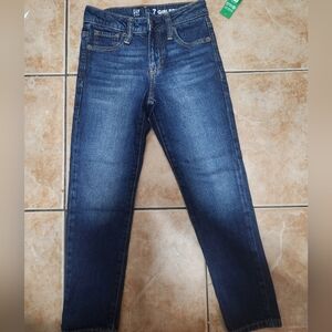 NWT Gap Girls Size 7 Slim Blue Denim Jeans NEW Kids